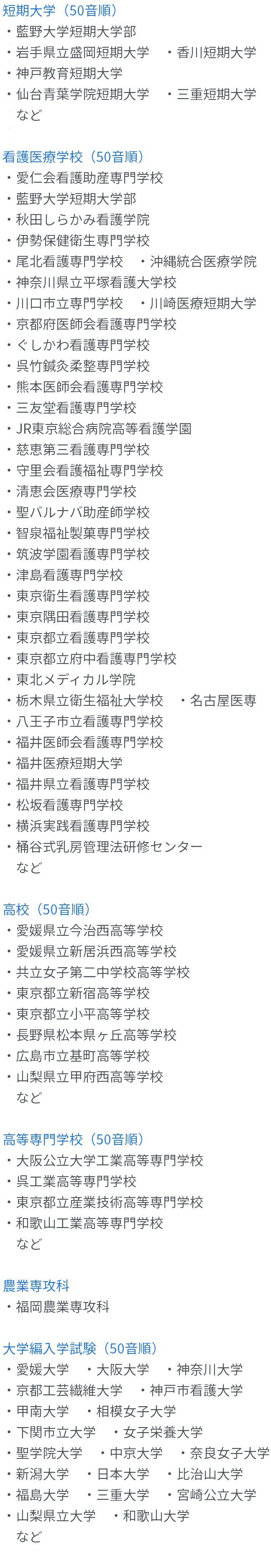 指導実績その２